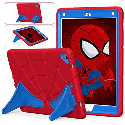 JUNJIU Funda infantil para iPad 6ª 5ª/iPad Air 1 y Air 2 Generación 2018/2017, resistente, de...