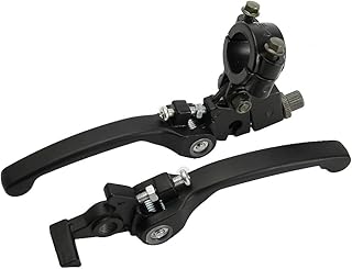Embrayage pliant Yctze + poignée de levier de frein Pit Dirt Bike Parts Levier d'embrayage pliant Leviers courts Embrayage de frein Black Friday Cyber ​​Monday Boxing Day