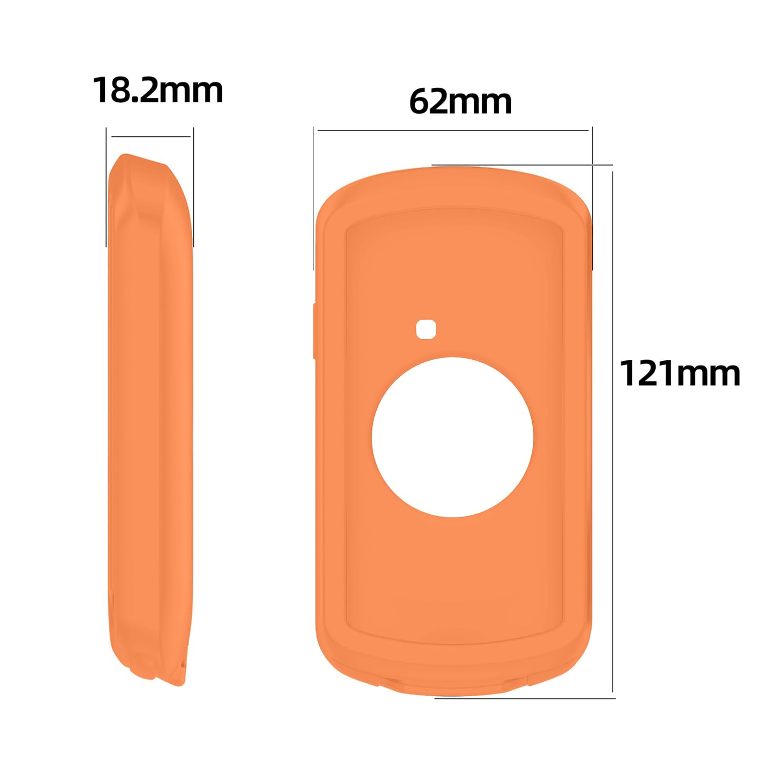 Pnakqil Folia ochronna na wyświetlacz z 2 sztuk szkła hartowanego + etui kompatybilne z Garmin Edge 1040, folia ochronna GPS, rower, akcesoria do Garmin Edge 1040, twardość 9H, szkło hartowane