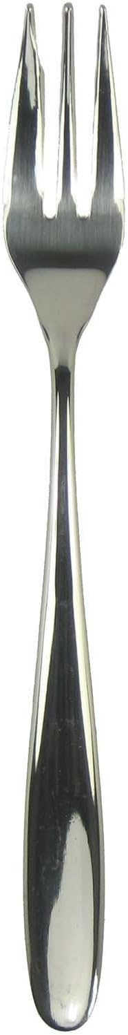 Nagao Baan Large Cake Forks, Set of 12, 18-8 Stainless Steel, Made in Japan