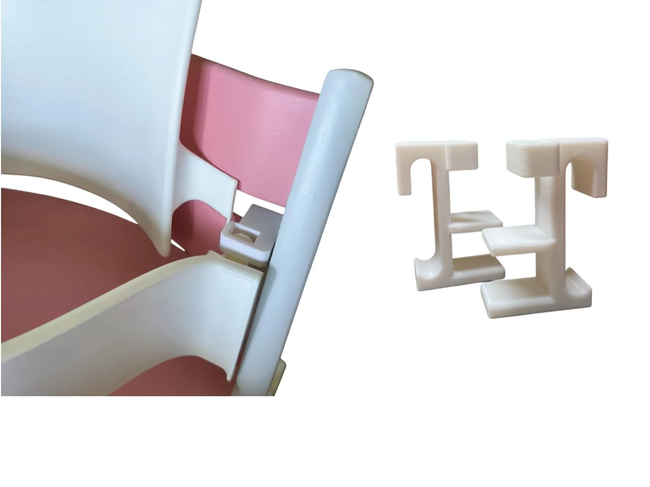 Babyset Adapter Kompatibel für Stücke Tripp Trapp vor Mai 2003 (Schwarz)