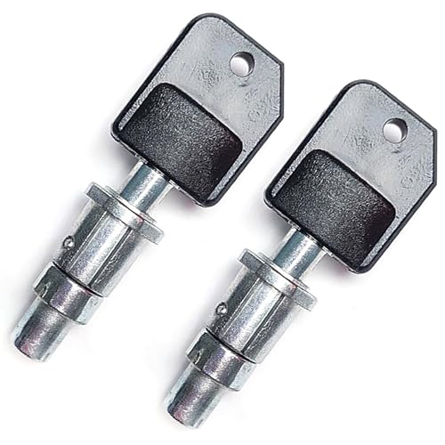 Image of Gumball Machine Lock and Key - Locks & Keys for Gumballs Machines are the Classic Bubble Gum & Candy Machine Lock & Key. Gumball Machine Lock Replacement Top Lid Lock & Key 1 /4 inch Thread (2pc - Key Y1)
