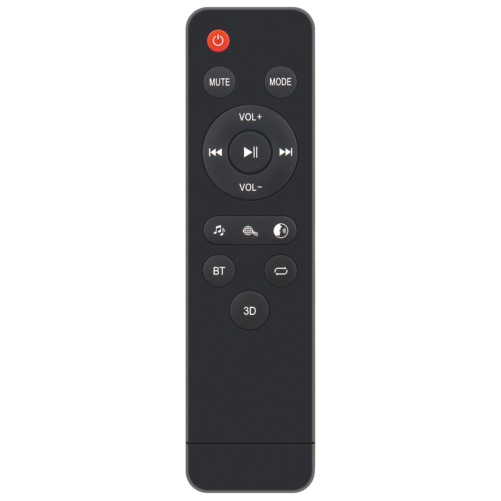 Télécommande de rechange pour barre de son Vmai S5 noire