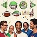 16 Pack Football Foil Hanging Swirls Party Decorations 8 Pattern