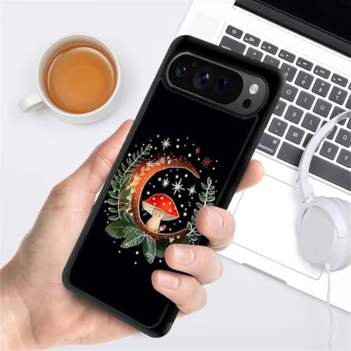 Coque Google Pixel 9 Pro XL lune feuillue pour vos sorties