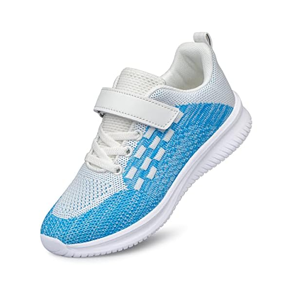 BNV Boys Girls Sneakers Kids Shoes Unisex Lightweight Breathable Athletic Running Tennis Fitness Shoes for Toddler…