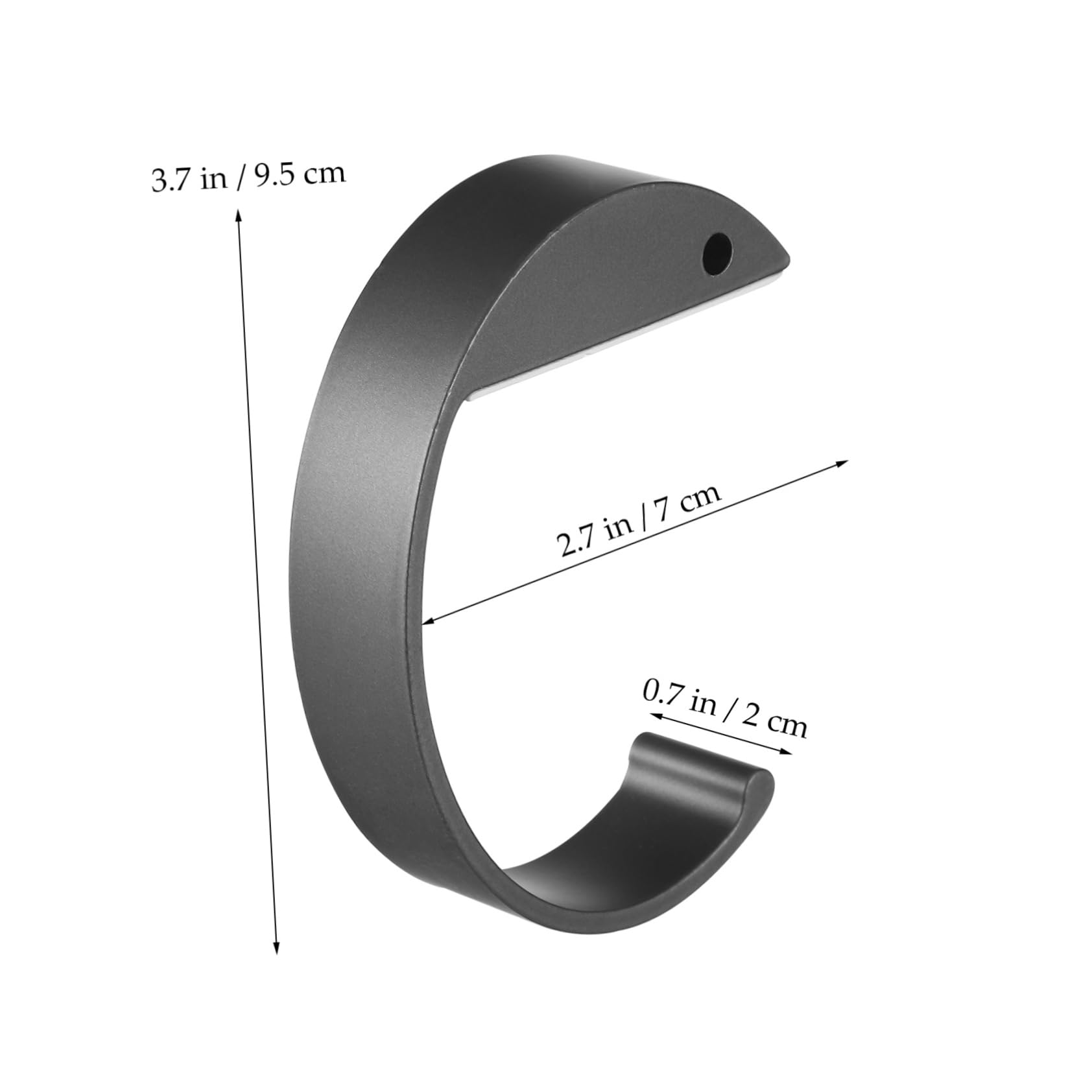 Beatifufu Portable Desk Hooks 2 Pack Table Hooks for Bag Desk Backpack Handbag Hanger Purse Hanger