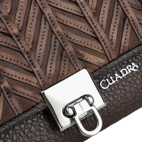 CUADRA | Wallet for Women in Genuine Bovine Leather with Secure Clasp BD254PH NATURAL2