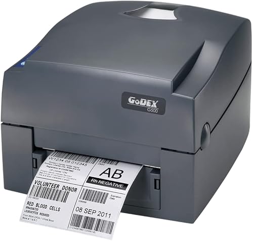 Godex G500 4" 203 dpi Thermal Transfer Printer, USB, RS232, Ethernet