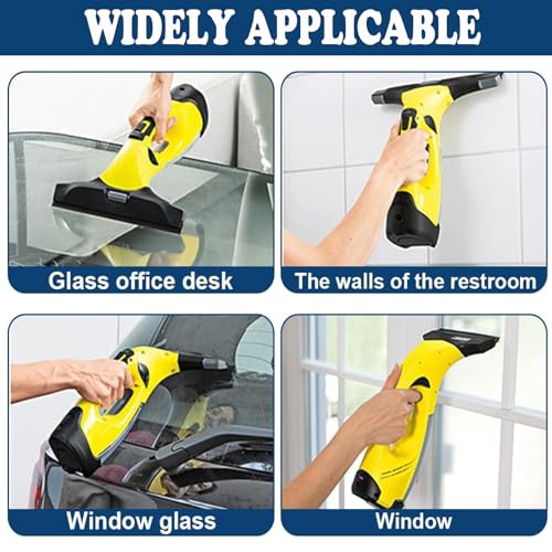 2 Stück Fenstersauger, 280mm, Fenstersauger Zubehör, Gummilippe Für Kärcher Fenstersauger, Für Kärcher Akku Fenstersauger Wv 1 Wv 2 Wv Wv 5 Und Alle Glatten Oberflächen