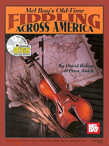 Mel Bay Old Time Fiddling Across America Book/CD Set