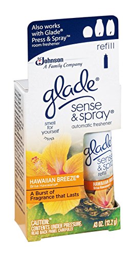 Glade Sense & Spray Refills, Hawaiian Breeze (Pack of 10)