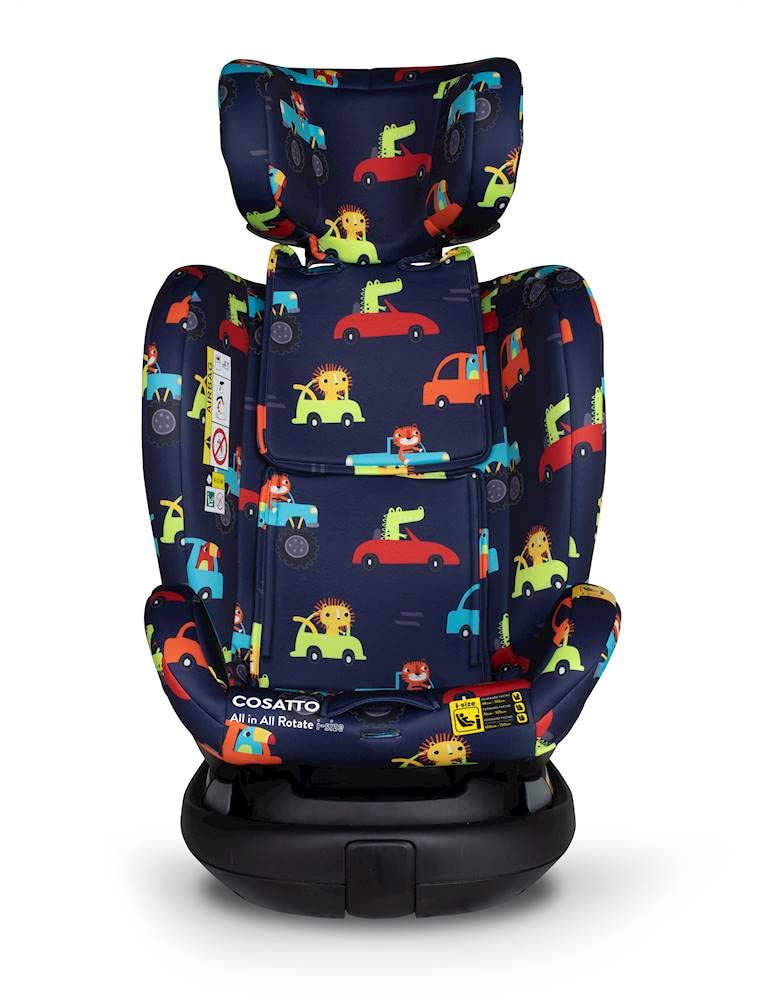 All in All in All Rotate i-Size fotelik samochodowy od urodzenia 0-12 lat, ISOFIX, ERF, silnik antyucieczkowy Kidz