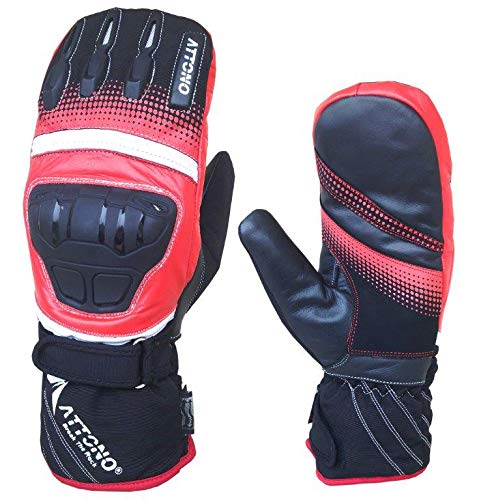 ATTONO - Guanti Termici da Sci e Snowboard, Caldi, M/8