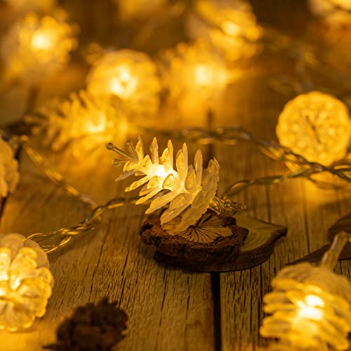 50-Pinecone-String-Lights-25ft-USB-Powered-Decorative-LED-Novelty-String-Lights-Pine-Cone 50 Pinecone String Lights 25ft USB Powered Decorative LED Novelty String Lights Pine Cone