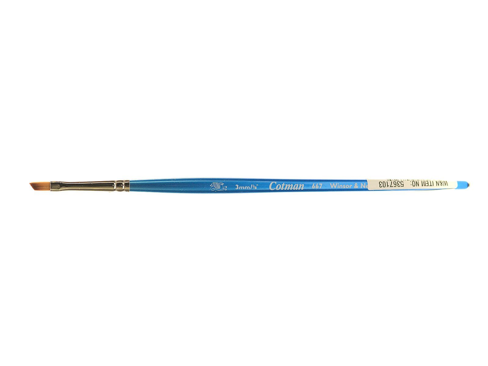 Winsor &amp; Newton Cotman Watercolor Brush, Series 667, Synthetic, SH ⅛"