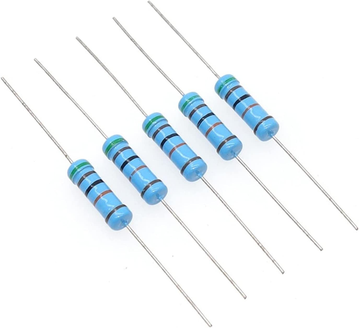 150 Teile/los 30 Wert Widerstand Set, Metall Film/Carbon Film 2W 3W Widerstände Verschiedene Paket Elektronische kit Widerstand (Size : 2W-0.1R-750R-Metal)