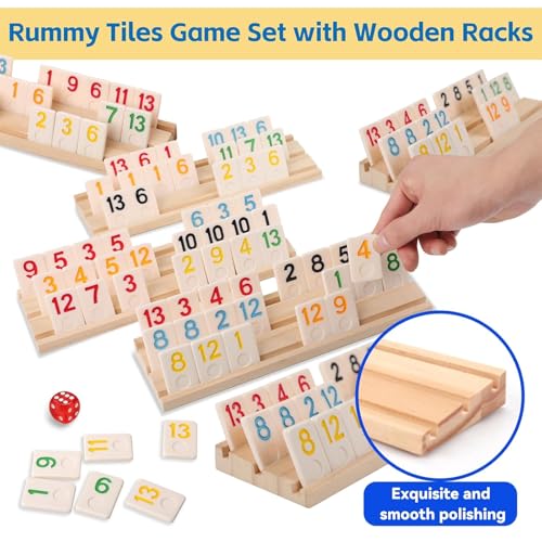 Doreimi Rummy Cube 6-Color Premium Edition Triangle Domino Set miniatura 3