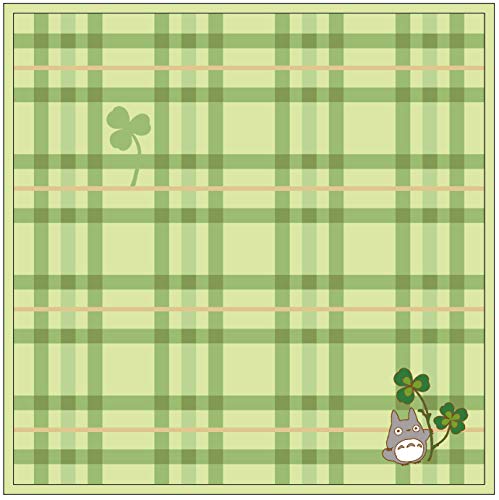 丸眞 ミニタオル ジブリ 魔女の宅急便 ジジ シンプルトトロ グリーン 綿100% 抗菌防臭加工 1045007000 約23×23cm