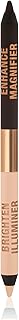 Charlotte Tilbury Super Nudes Eyeliner Duo - Long-Lasting Matte Gel Formula with Black-Brown & Nude Shades - Intense Pigment, Easy-Glide, Dual-Ended Eye Pencil
