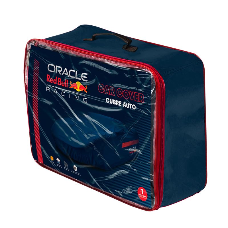 Red Bull Oracle Universal 3-Layer car Cover - Size M - Blue/Red