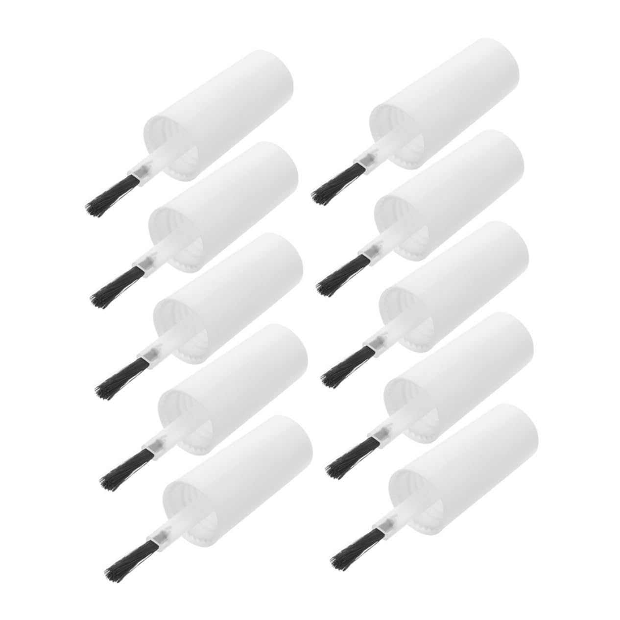 WOFASHPURET 25Pcs Replacement Nail Polish Brush for Gel Dip Powder Versatile Nail Art Brushes with Detailed Heads for Even Application for Salon Home Use