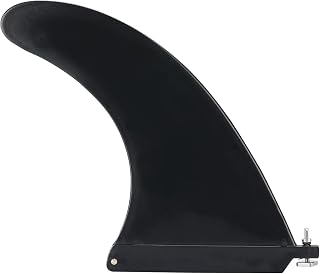 9 Pulgadas de Removible Universal Quilla Paddle Surf, Diseño Atornillado, Aleta de Tabla de Surf para Kayak, Tabla de Paddle Inflable, Longboard