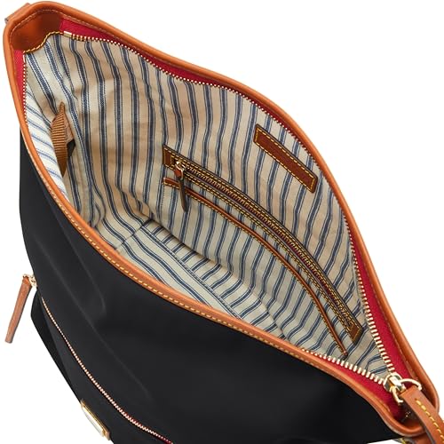 Image of Dooney & Bourke Hobo Shoulder Bags for Women, Small Nylon Tote with Zipper