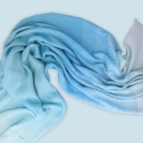 Image of Scheepjes Whirl Gradient Yarn, 1 Cake (1,000 m / 1,094 yd) - 790 Blue Heaven Bliss, Cotton /Acrylic Blend