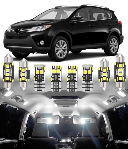 BMT xms luces LED interiores para Toyota RAV4 2006-2015