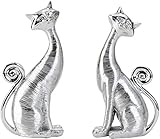 MODERNE DEKO DIE AUCH NACH JAHREN NOCH WIRKT – diese kunstvoll gestaltete Skulpturen in der Form einer Katze überzeugen mit Ihrem modernen Design