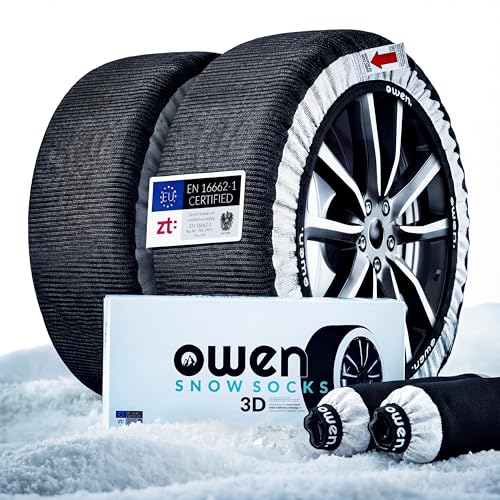 OWEN calze da neve XS-XXL | Certificato EN 16662-1 | Omologate Italia |...