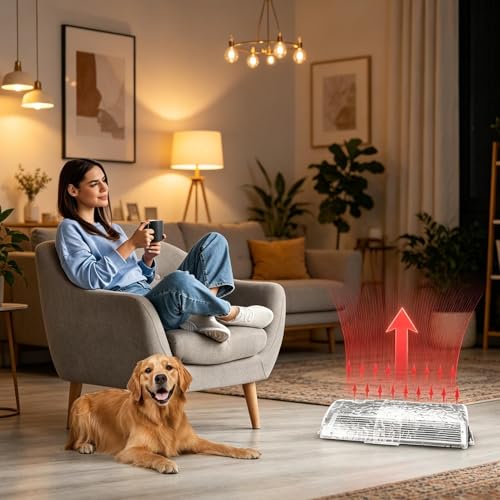 Déflecteur de climatisation magnétique universel pour salon et bureau - 3
