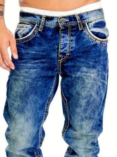 Men's Skinny Jeans, denimPants,Stretch Fashion Straight,Leg Flex Waist Slim fit Distressed Jean,Cargo Jeans for Men2