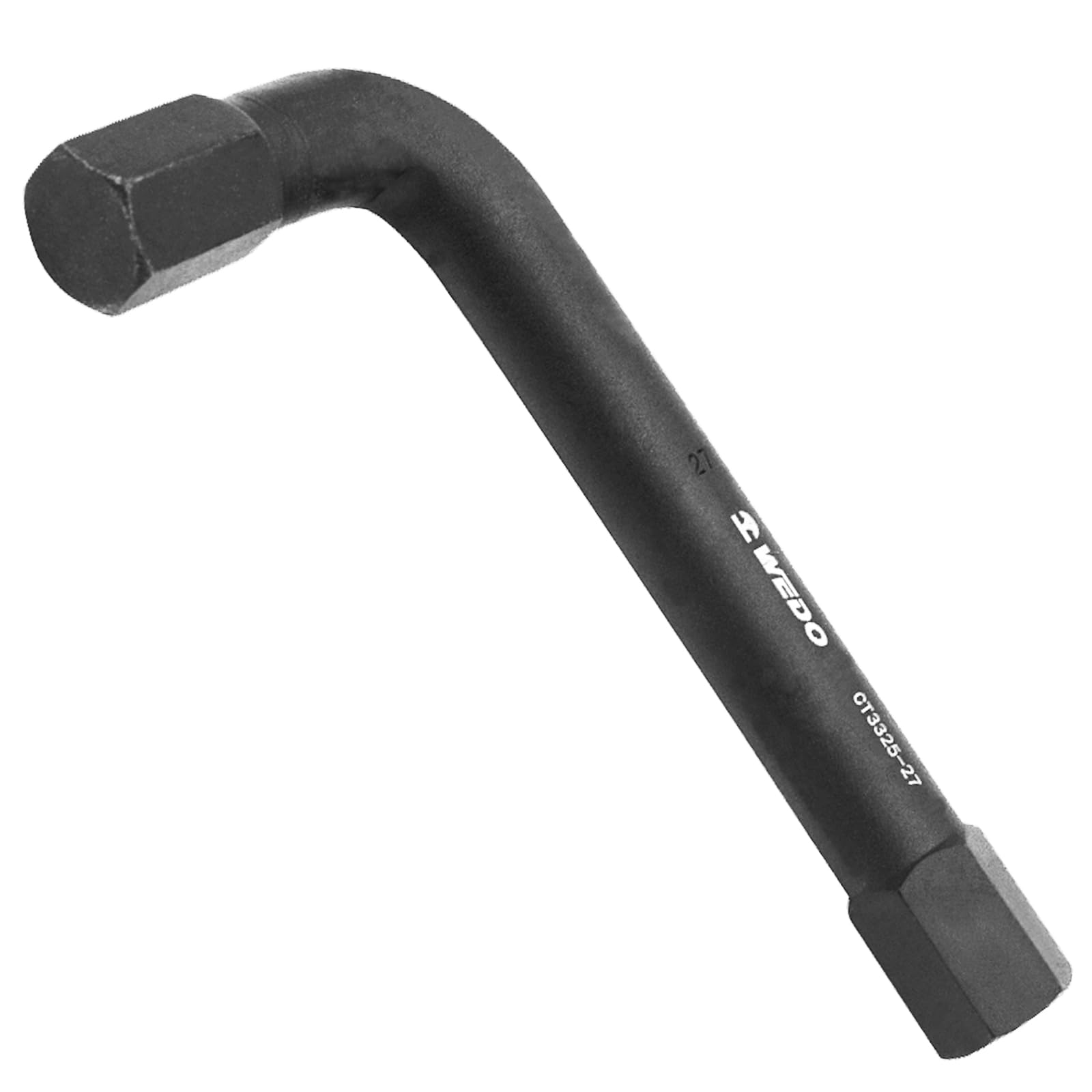 WEDO Hex Key Wrench,Size 30mm,Heavy Duty Hex Key Allen Wrench,Length 255mm,Metric,40 Chrome Steel,One-time Die Forged,Strong Torque,High Strength,Wear Resistance,Black-Spray on Surface