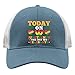 Dad Hat Today on juneteenth The Day we Celebrate Baseball Caps, Graphic Hat for Men SkyBlue
