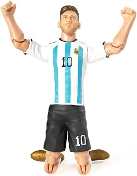 Sockers Banbo Toys Argentina AFA Lionel Messi 8 Collectible Soccer Action Figure