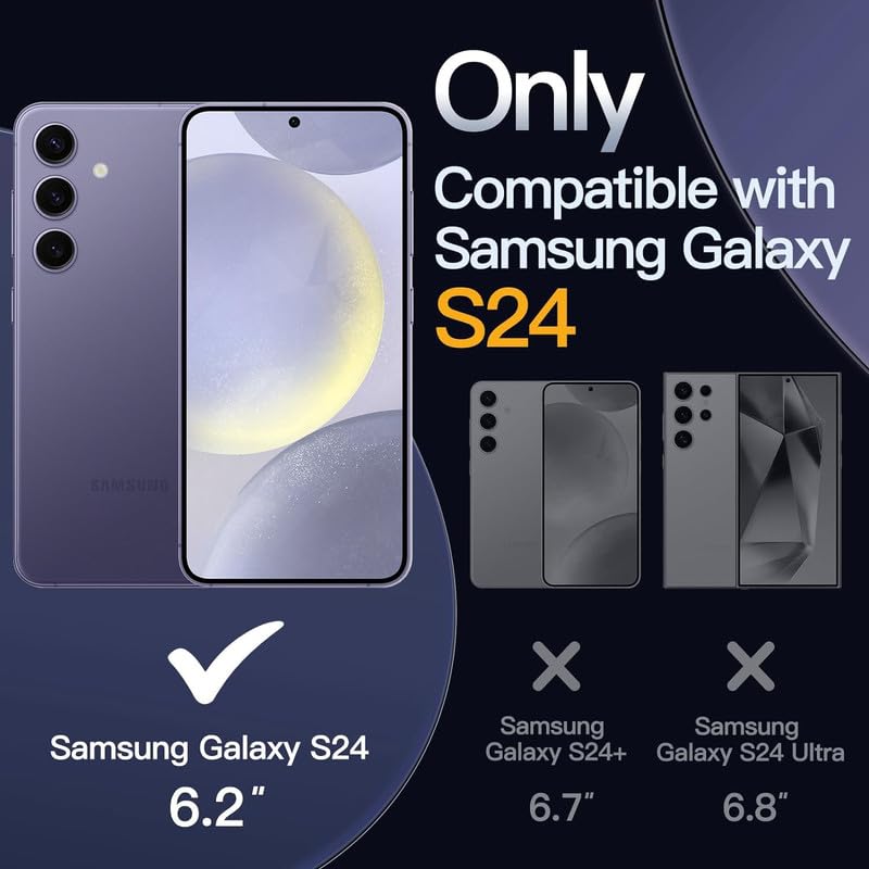 Image of Case Creation Brand - Mobile Cover for Samsung Galaxy S24 (Soft & Flexible Back Case), Transparent
