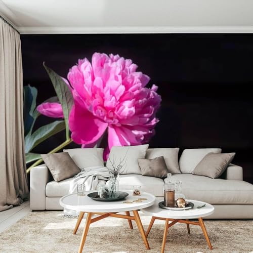 Fond d'Écran 3D pour Restaurant et Café, Décoration Florale Salon de Thé - 3