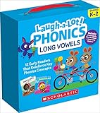 Laugh-A-Lot Phonics: Long Vowels (Parent Pack): 12 Engaging Books That Teach Key Decoding Skills to Help New Readers Soar