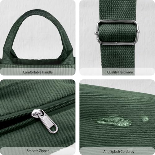Bolso Tote de Pana para Mujer Grande Crossbody miniatura 4