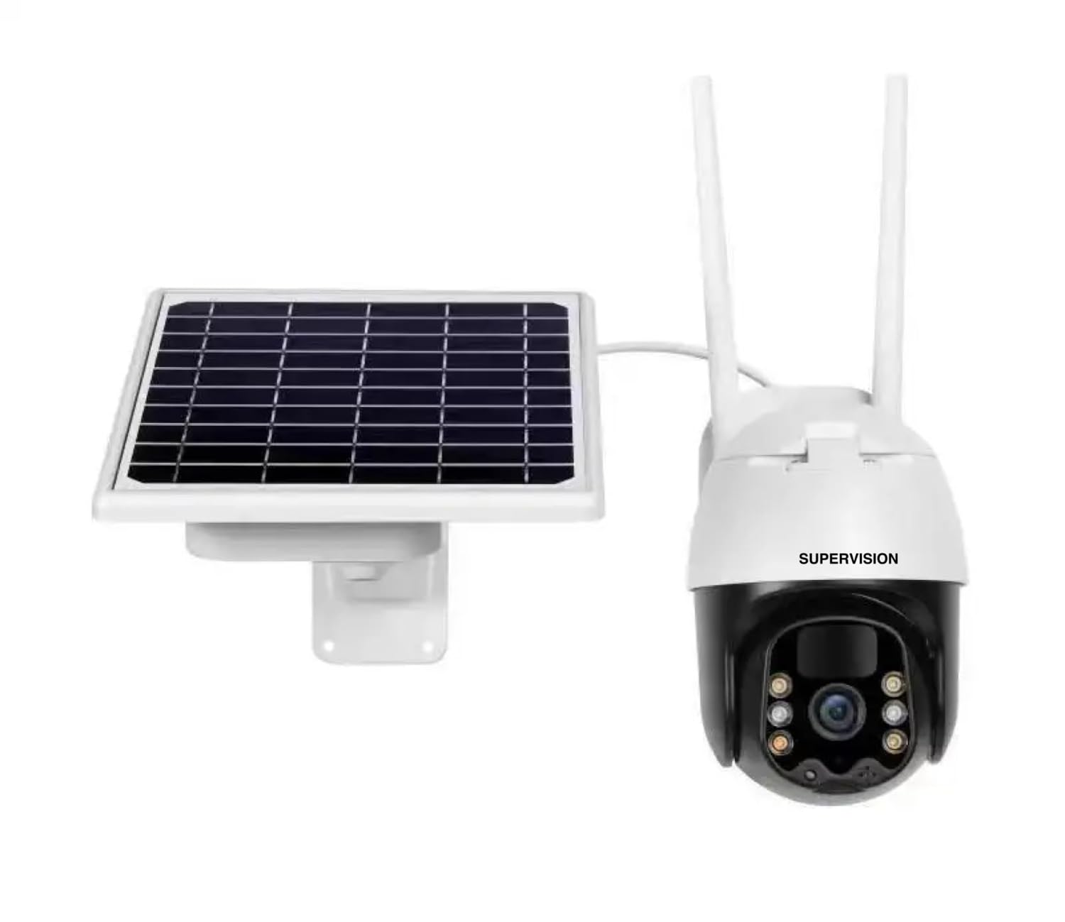 Supervision Solar PTZ Camera 4G Sim Card New Model 8MP High Resolution. Waterproof & Weatherproof. Motion Detection And Full Color Night Vision.