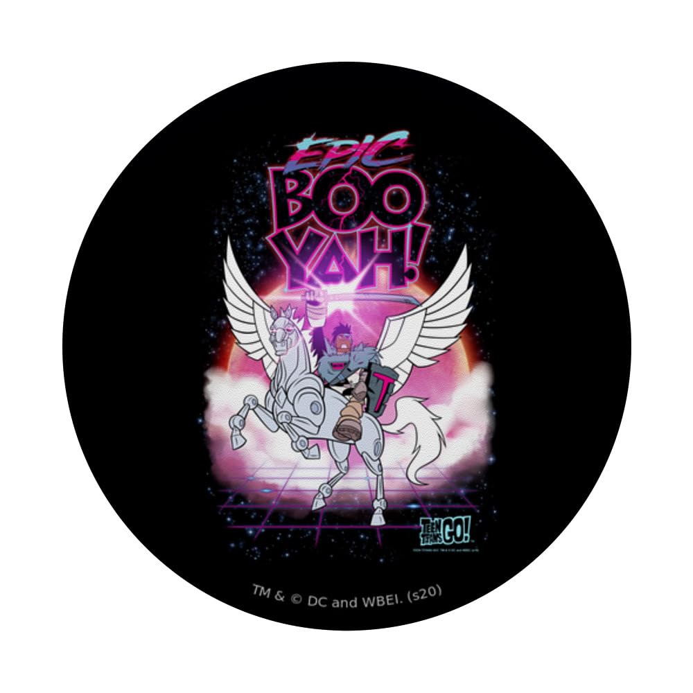 Teen Titans Go! Cyborg Epic Boo Ya PopSockets PopGrip Intercambiabile