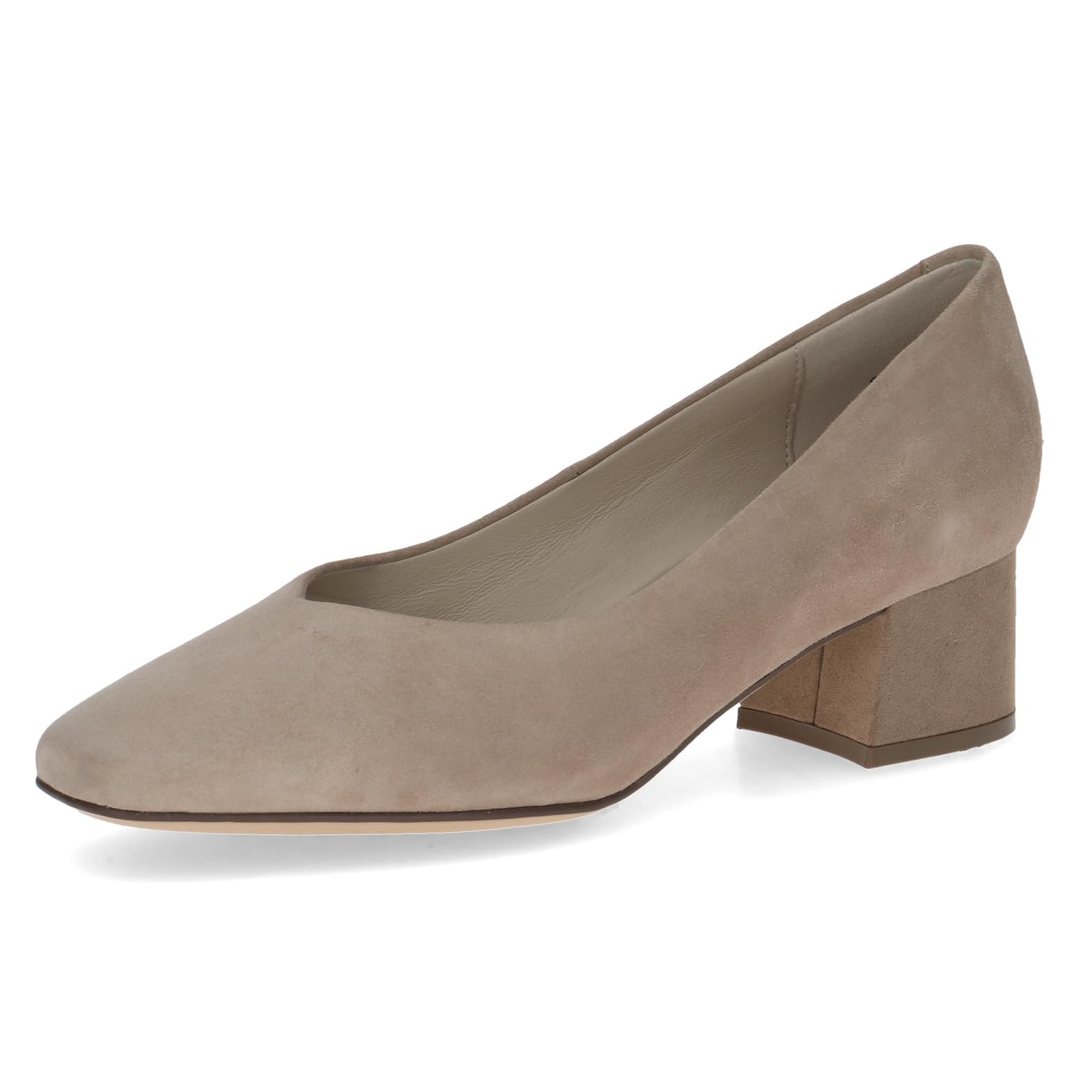 CAPRICE Women's 9-22315-42 Pumps, Taupe Suede, 39 EU