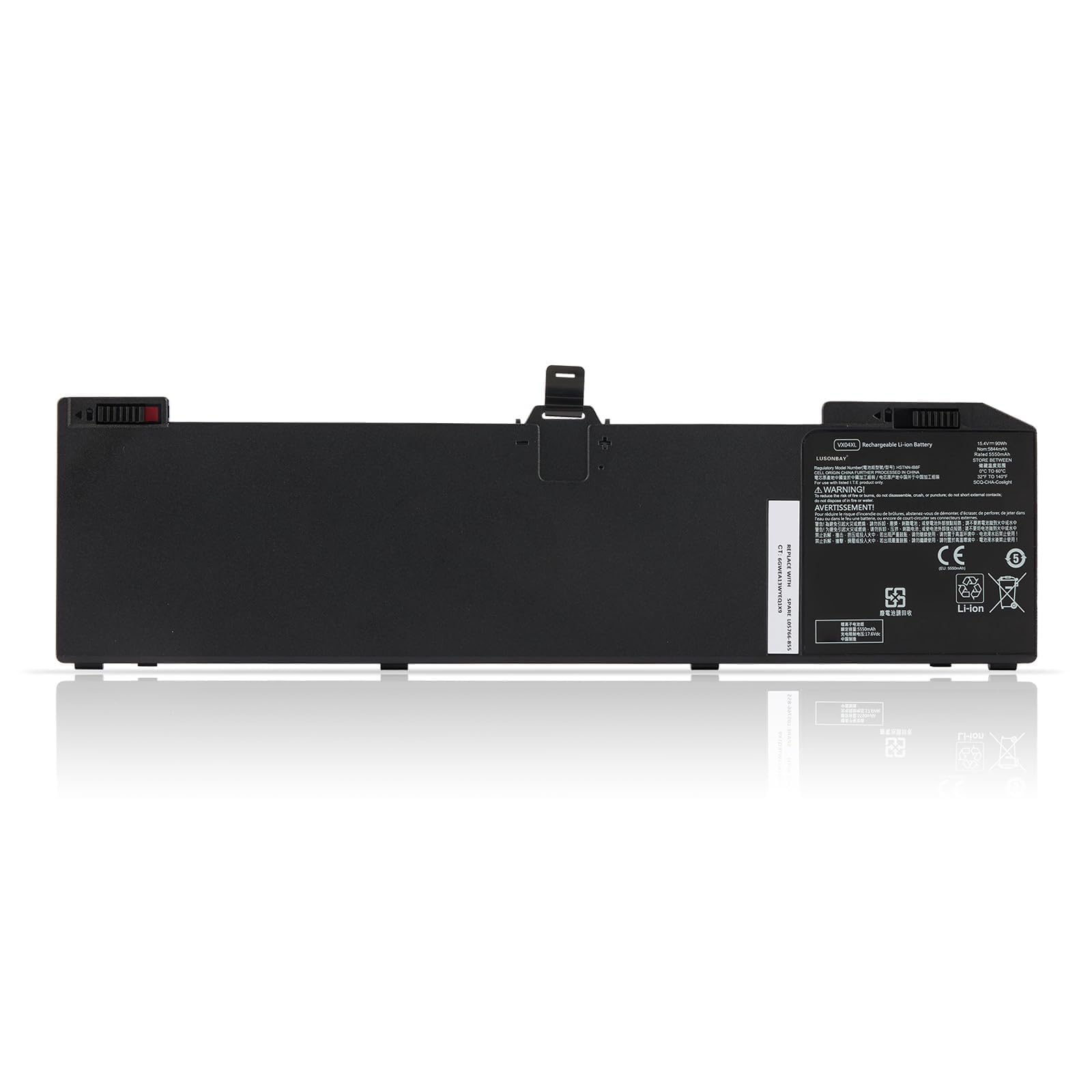 VX04XL Batteria di ricambio per notebook L05766-855 L06302-1C1 HSTNN-IB8F L05766-850 per HP ZBOOK 15 G5 G6 15,4V 90WH