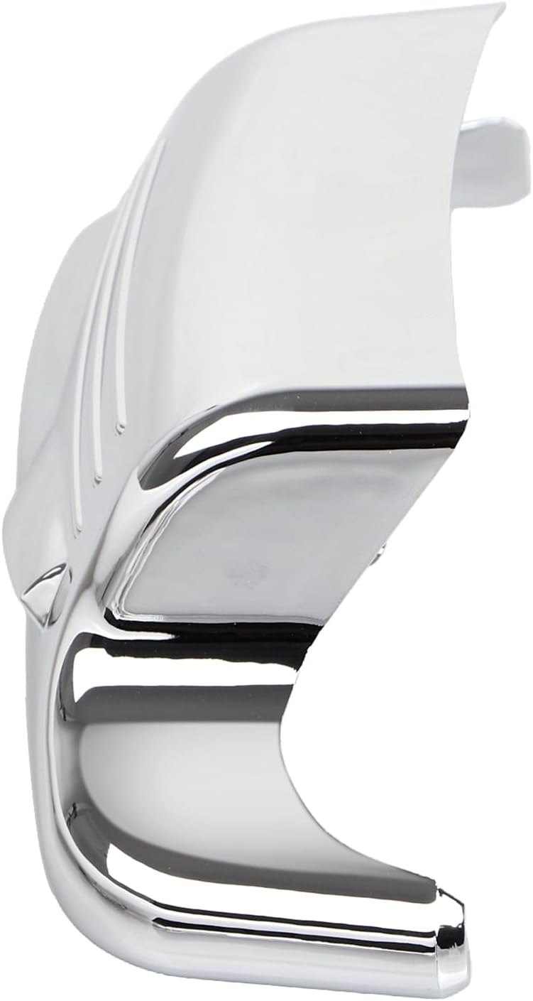 Chrome Motorcycle ABS Rear Fender Tip Trim Accent for Harley Heritage Softail FLSTC 1986-2008, Electra Glide 1994-2013, 1pcs