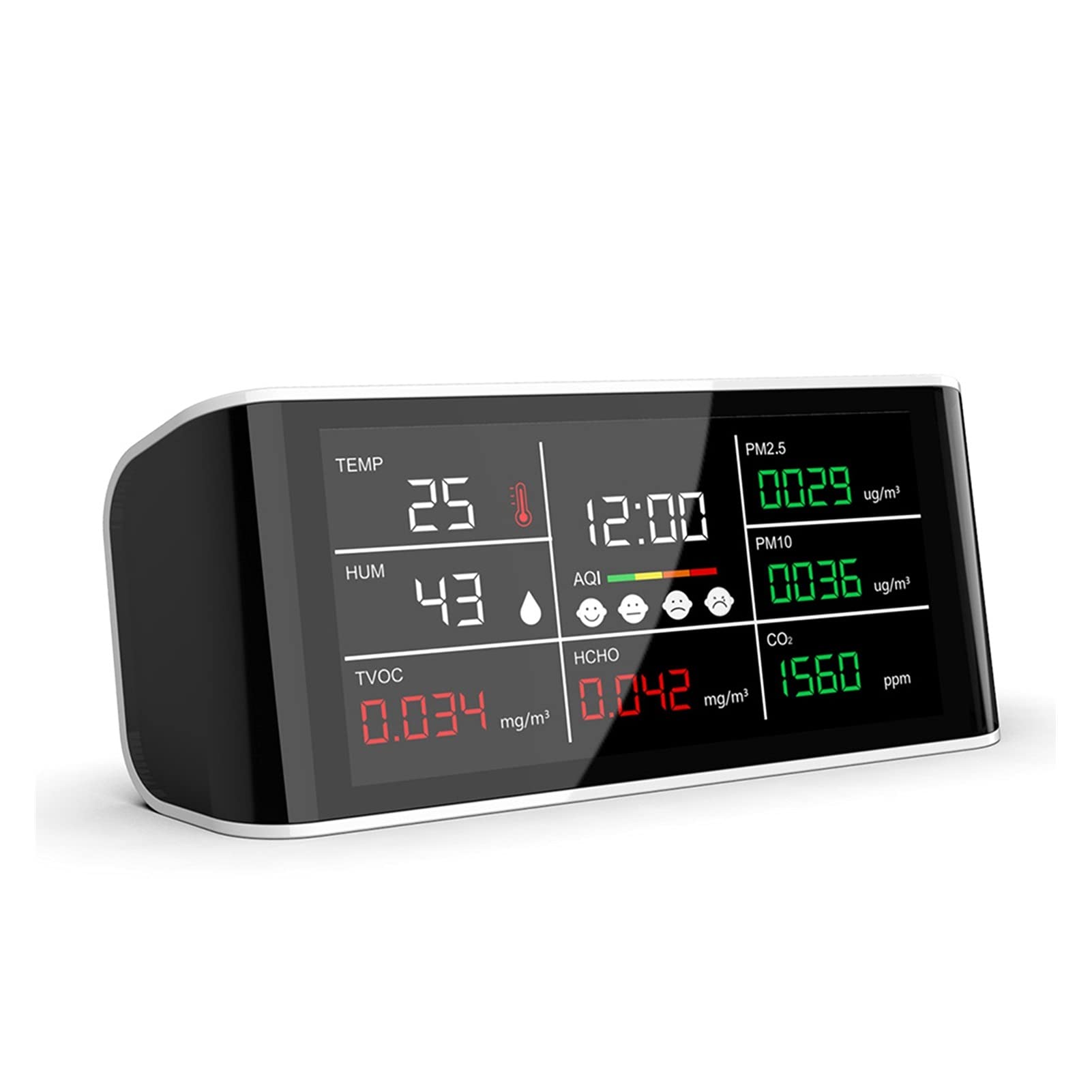 Detektor gazu, PM2.5. CO2. Detektor powietrza
