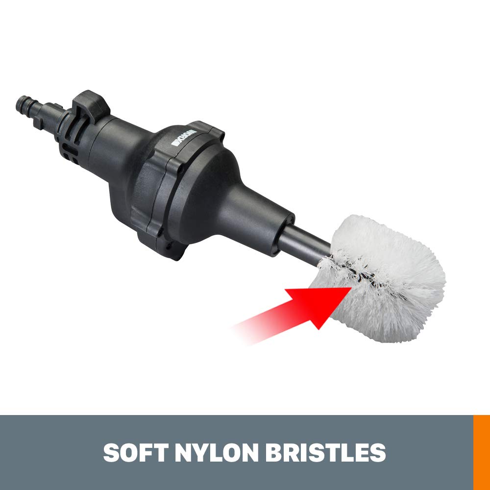 Amazon.com: WORX Hydroshot Rotary Cleaning Brush, Quick Snap