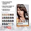 L'Oreal Paris Feria Multi-Faceted Shimmering Permanent Hair Color, 45 French Roast (Deep Bronzed Brown), Pack of 1, Hair Dye - Image 3