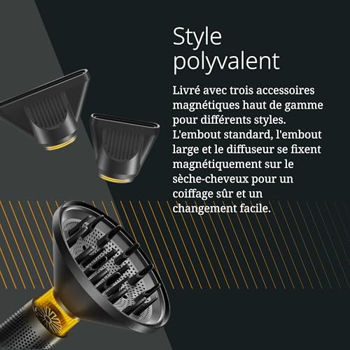 Sèche-cheveux professionnel avec diffuseur Wahl Vanquish séchage rapide - 6
